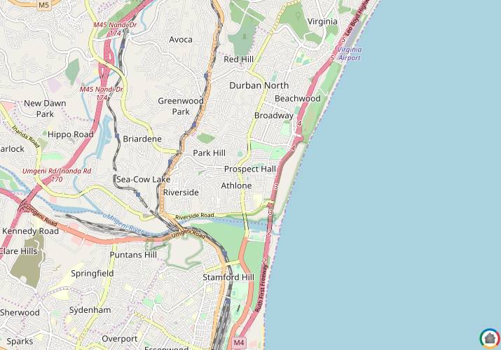 Map location of Athlone